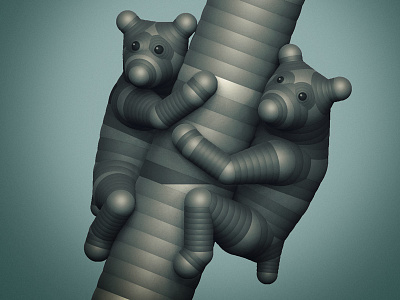 Bears In Trees boschears zbrush zspheres