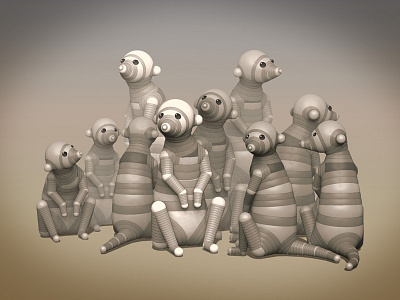 Meerkats meerkats zbrush zspheres