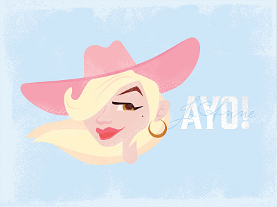 AYO! ayo illustration joanne ladygaga texture