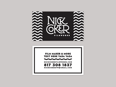 BC 2 branding business card lettering linework logo typography