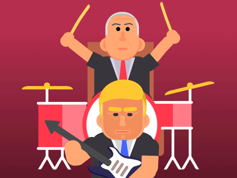 Trump Band band highway to hell music trump