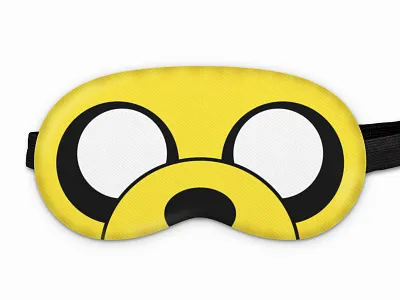 Jake Sleep Mask adventure time design gifts jake sleep mask