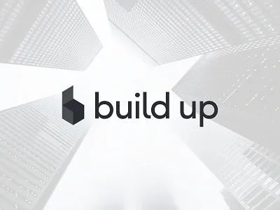 BU architectural building logo mark perspective