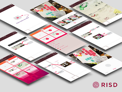 Design Mindmap - RISD project ab test app interaction mobile design prototype risd ui ux