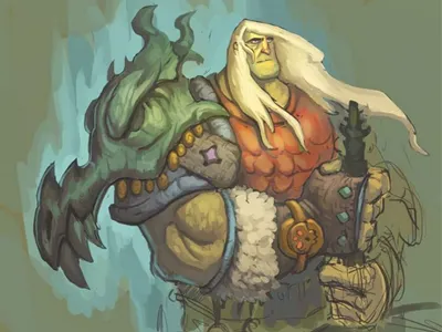 traveler warrior character characterconcept fantasy gameart warcraft