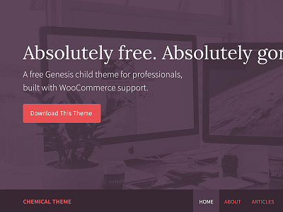 Chemical - Revamped fira sans free genesis framework playfair display theme typography ui ux wordpress