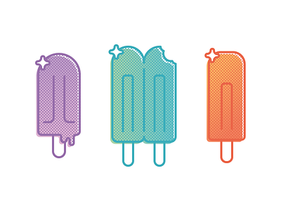 Popsicles popsicles retro summer