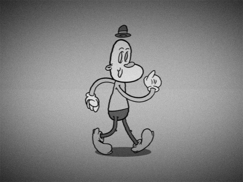 Vintage Walk Cycle harmony toon boom vintage walk cycle