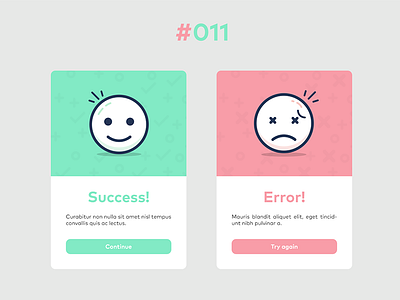 Flash Message DailyUi 011 011 dailyui flash message message