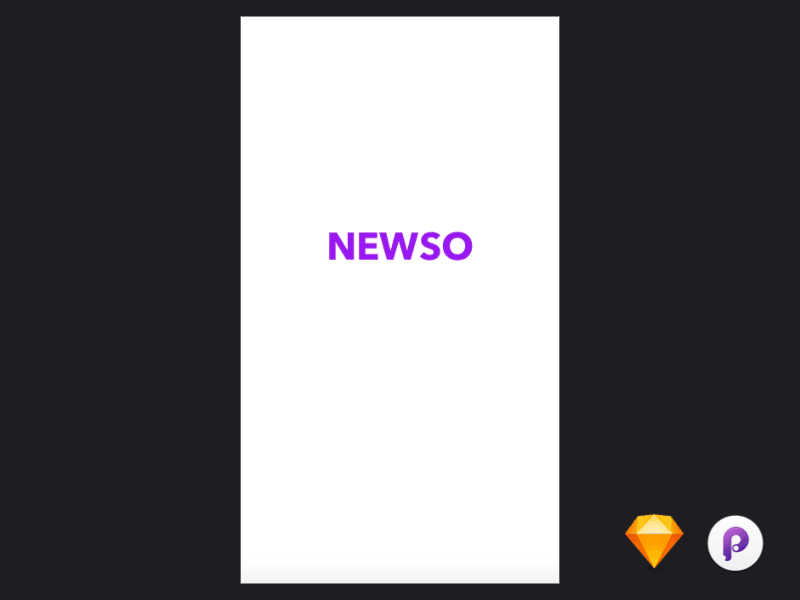 Newso ios mobile app news app ui design