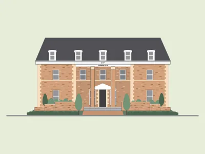 Mizzou Farmhouse farmhouse illustration mizzou