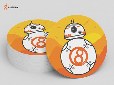 Drupal8 Bb8 Sticker bb8 dcd drupal8 illustration star wars sticker vector