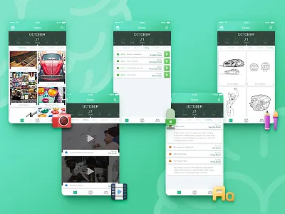 Various List pages list pages