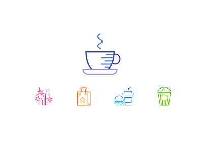 Colorful Icons icons iconset illustrations psd
