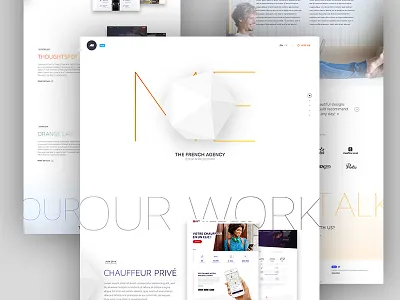 AgenceMe V4 - NEW 3d agenceme css design hire us html javascript scroll