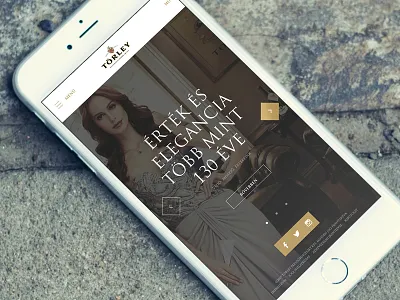 Törley Pezsgőpincészet responsive website design concept bor champagne drink pezsgő responsive törley ui ux vine web webdesign website