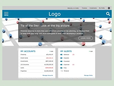 Alert Module: Desktop & Tablet Mockup desktop jodi mossie mockup module responsive tablet