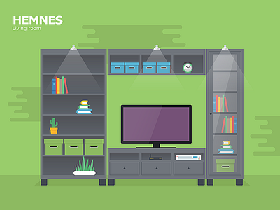 Hemnes flat furniture ikea illustration living room furniture