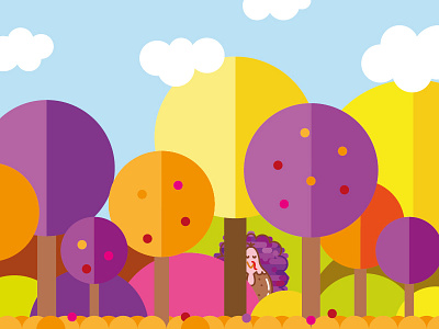 Happy Thanksgiving! autumn forest fun harvest holiday icon iconset landscape sky thanksging trees