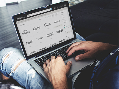 A New Way To Browse Fonts browse discovery ecommerce filters font lists fonts monotype type