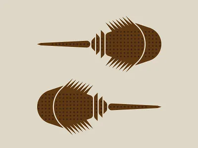 Horseshoe Crab american crab delaware dots horseshoe crab illustration ocean usa