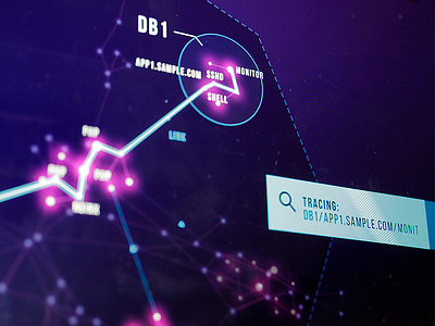 Tracing dark data glow trace ui visualization