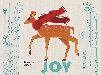 Choir concert poster graphic design poster