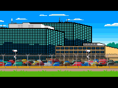 National Sausage Agency 8 bit after effects animation cartoon character design game design pixel pixel art presidential election retro