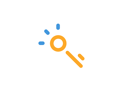 key logo blue branding key logo mark symbol yellow