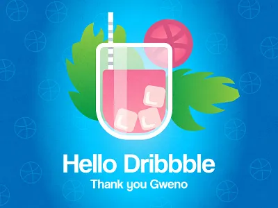 First illustration cocktail debute first illustration shot