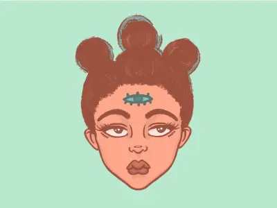 Logo Concept blog logo thirdeye