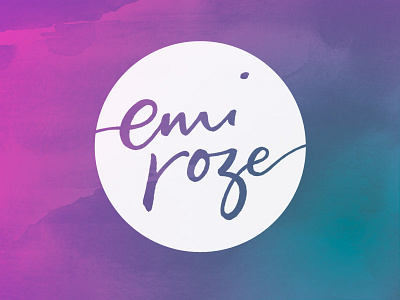 logo iteration 2 brush lettering hand lettering lettering