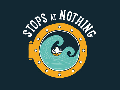 Porthole throwback illustration life aqautic porthole ship team zissou