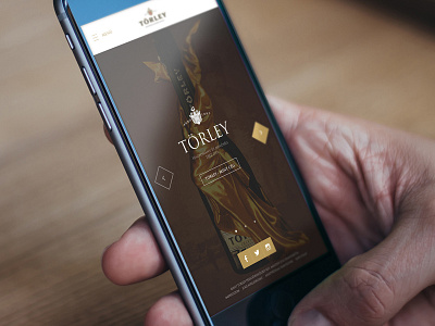 Törley Pezsgőpincészet responsive website design concept bor champagne drink pezsgő responsive törley ui ux vine web webdesign website