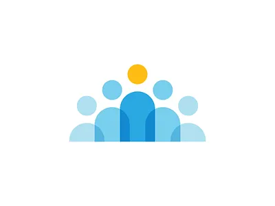 People brand icon identity logo