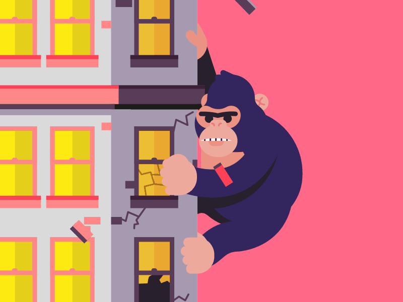 George - Rampage // Back To Bits ape building console george gif gorilla nes nintendo nostalgia rampage retro