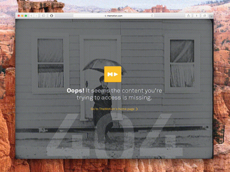 TheMotion – 404 and 500 error pages 404 404 error 500 500 error corporate site corporate web corporate website madrid the motion themotion themotion website website