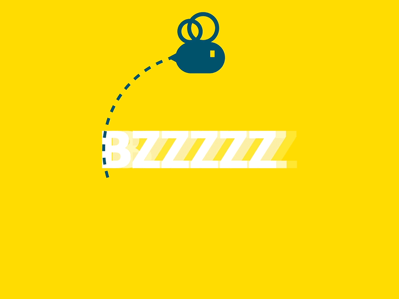 Loader web // Bee Social animation loader motion ui web web design
