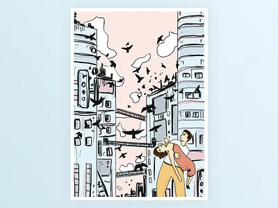 Game Concept Art 2d illustration vector