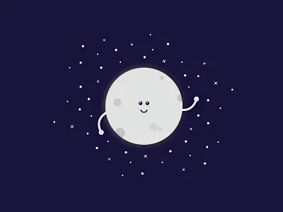 Supermoon! illustation moon moonlight night sky supermoon