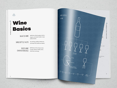 Wine Folly Book Header Pages book data visualization editorial indesign infographic layout