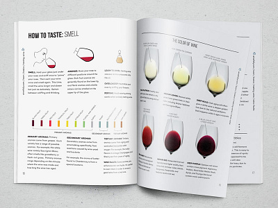 Wine Folly Book book data visualization editorial indesign infographic layout