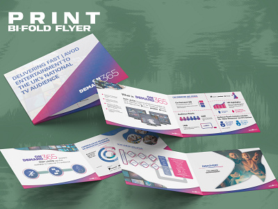 Bi-fold Flyer design bi fold branding flyer graphic design logo marketing pr print promotion