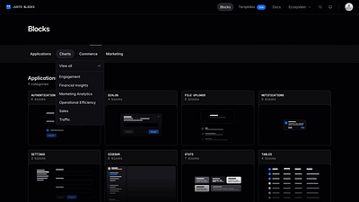Justd Blocks blocks design justd nextjs nextjs template react template reactjs template ui web design webdesign