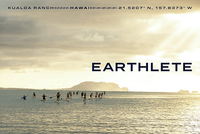 EARTHLETE // Hero Design brand brand design brand designer brand identity brand identity design branding event hawaii logo logo design logo designer outdoor race technical