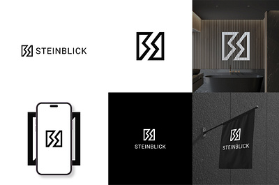 Logo Design SteinBlick 3d abstract branding branding mockups corporate custom logo futuristic gradient graphic design iconography logo luxury minimalist motion graphics nature inspired neon logo retro tech startup typographic typography