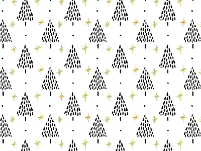 Christmas Trees: Objects And Patterns background children christmas decoration holidays object pattern print seamless shape tree winter