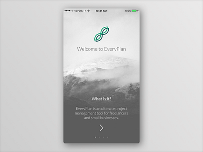Onboarding - Daily UI 023 app dailyui download free ios iphone onboarding screen start startup welcome welcome screen