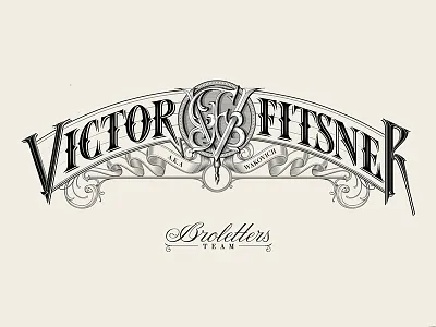 Wakovich broletters lettering logotype typography