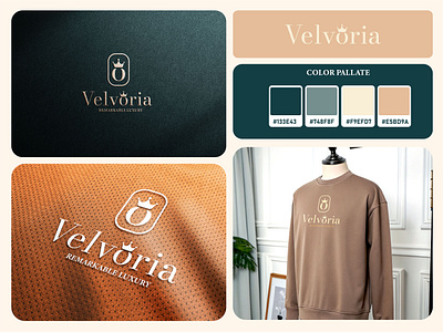 VELVORIA - Luxury Logo Design logo